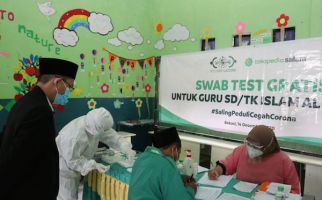 NU CARE dan Tokopedia Gelar Swab Test Gratis untuk Guru TK dan SDIT Al Banyani - JPNN.com