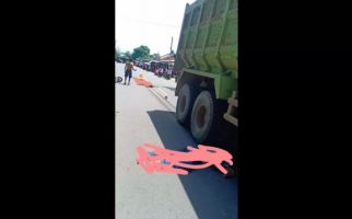 Dihantam Dump Truck, Sekeluarga Tewas di Tempat, Ngeri - JPNN.com