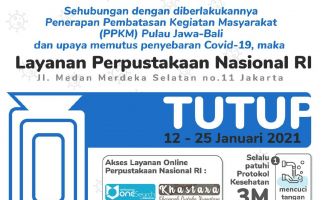 Ditutup sampai 25 Januari, Perpusnas Buka Layanan Online - JPNN.com