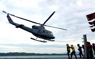 Letda Dita Ayu Wardani Pertaruhkan Nyawa jadi Juru Parkir Helikopter - JPNN.com