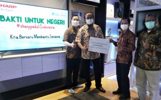 Sharp Indonesia Salurkan Bantuan untuk Masyarakat Terdampak Bencana - JPNN.com