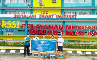 Lima Rumah Sakit di Kalimantan dapat Sumbangan APD dari Topindopay - JPNN.com