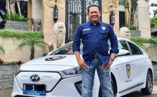 Dorong Penggunaan Kendaraan Listrik, Bamsoet Jadikan Mobil Listrik Hyundai Official Car IMI - JPNN.com