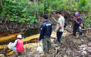 KLHK Hentikan Penambangan Ilegal Minyak Bumi di Kawasan Hutan Sungai Air Mato Jambi - JPNN.com