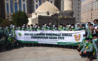 Alhamdulillah, Rombongan Jemaah Umrah Penghargaan KSAD Sudah Tiba di Madinah - JPNN.com