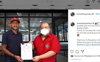 Bali United Resmi Perpanjang Kontrak Leonard Tupamahu - JPNN.com