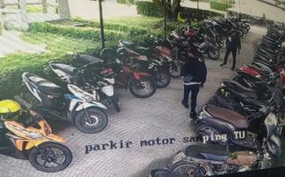 Motor Wartawan Digasak Maling, Nih Terduga Pelakunya - JPNN.com