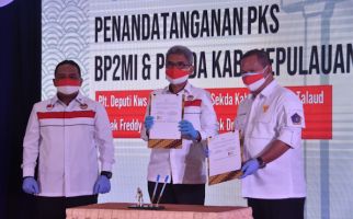 BP2MI Teken Kerja Sama dengan Pemda Talaud dan PT Takumi Koba Indonesia - JPNN.com