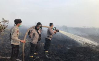 Karhutla di OKI Memburuk, AKBP Dili Cepat Kirim Tambahan Personel ke Lokasi - JPNN.com