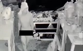 Pencuri Ini Cuma Pakai Celana Saat Beraksi, Tetap Saja Terekam CCTV - JPNN.com