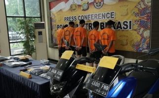 Anggota Geng Motor Sadis Pembacok Pemuda di Bekasi Ditangkap, Nih Lihat - JPNN.com