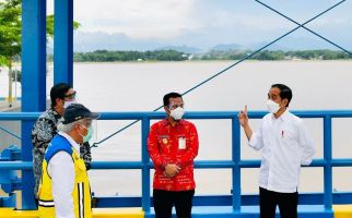 Resmikan Kolam Regulasi Nipa-Nipa, Jokowi Harap Banjir di Makassar Berkurang - JPNN.com