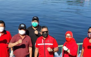 Air Waduk Rawa Lindung Tercemar Limbah, Aksi PDIP Tebar Benih Ikan Dipindah - JPNN.com