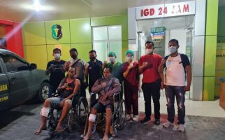 Beginilah Akibatnya kalau Melawan Aparat Polsek Medan Baru, Tak Ada Ampun - JPNN.com