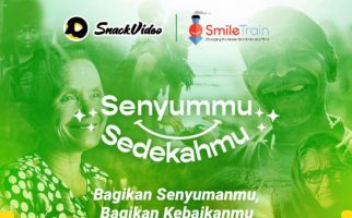 SmileTrain Ajak Pengguna Snack Video Berdonasi untuk Penderita Bibir Sumbing   - JPNN.com