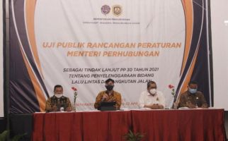 Dirjen Hubdat Gelar Uji Publik Rancangan Peraturan Menhub Bidang LLAJ - JPNN.com