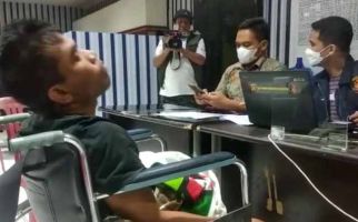 Erwin Sudah Ditangkap, Sekarang Terduduk di Kursi Roda, Terima Kasih, Pak Polisi - JPNN.com