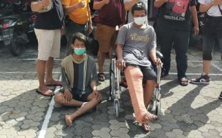 2 Penjahat di Surabaya Tidak Bisa Berjalan, Terima Kasih, Pak Polisi - JPNN.com