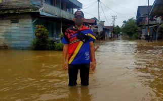 Permukiman Warga di Perbatasan RI-Malaysia Direndam Banjir - JPNN.com