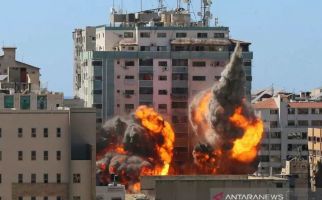 Gedung Kantor Berita Dihujani Bom, Al Jazeera: Upaya Israel Membungkam Media - JPNN.com