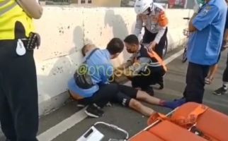 Innalillahi, Pesepeda Ini Meninggal saat Uji Coba Road Bike di JLNT Casablanca - Tanah Abang - JPNN.com