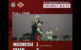 Indonesia vs Oman: Evan Dimas Mencetak 1 Gol - JPNN.com