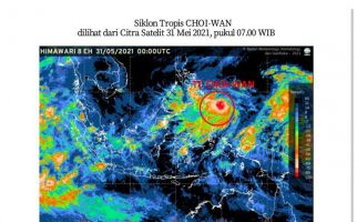 BMKG Peringatkan Dampak Tidak Langsung dari Siklon Tropis Choi Wan, Waspada! - JPNN.com