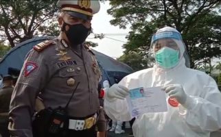 Hasil Tes Antigen Positif Covid-19, Pengendara ini Langsung Kabur dari Kejaran Polisi, Duh - JPNN.com