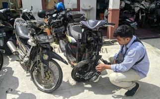 Kecelakaan Maut, Yohanes Tewas, Lihat Tuh Kondisi Motornya - JPNN.com