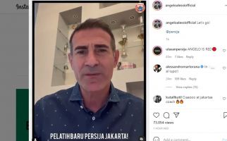 Pernyataan Pertama Angelo Alessio Setelah Ditunjuk Jadi Pelatih Persija - JPNN.com