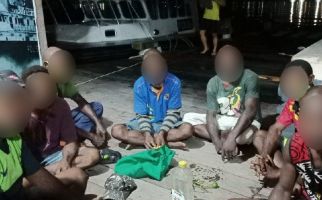 7 Warga Negara Papua Nugini Diamankan Polda di Perairan Jayapura - JPNN.com