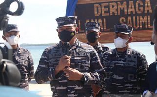 Laksamana Yudo Mengajak Pemuda di Perbatasan Bergabung dengan TNI AL - JPNN.com