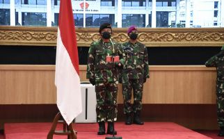 Marsekal Hadi Terima Laporan Kenaikan Pangkat 30 Pati TNI, Ada Nama Letjen Dudung - JPNN.com