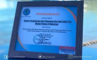 Peringatan HANI 2021, Bea Cukai Makassar Terima Penghargaan dari BNNP Sulsel - JPNN.com