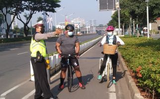 Pesepeda Masih Nekat Masuk Jalur Sudirman-Thamrin - JPNN.com