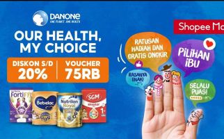 Kolaborasi Danone dan Shopee Hadirkan Pilihan Nutrisi Tepat Sesuai Kebutuhan - JPNN.com