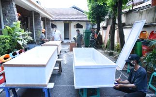 Peduli Korban Covid-19, PDSI Bantu Penyediaan Peti Jenazah - JPNN.com