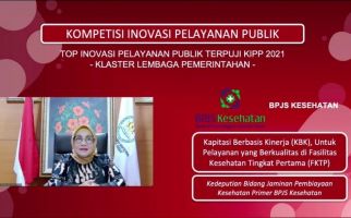 BPJS Kesehatan Masuk Top 45 Inovasi Pelayanan Publik Terpuji Tahun 2021 - JPNN.com