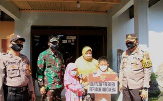 Dapat Tugas dari Presiden Jokowi, Kapolres dan Dandim Langsung ke Rumah Ghifari - JPNN.com