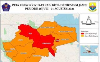 Jambi Dimerahkan Covid-19, Warga Diminta Waspada - JPNN.com