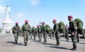 Ratusan Marinir Merangsek ke Pelosok Bogor, Brigjen Achmad: Ini Kekuatan TNI - JPNN.com