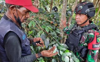 Satgas TNI Beranjangsana ke Kampung Jagara Distrik Walesi Papua - JPNN.com