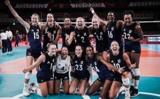 Kalahkan Serbia, Tim Bola Voli Putri Amerika Serikat Bersiap Incar Medali Emas - JPNN.com