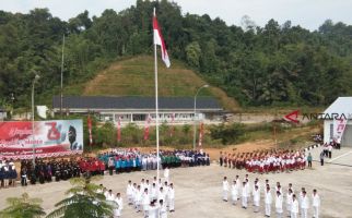 Warga Perbatasan Indonesia-Malaysia Antusias Menyambut Hari Kemerdekaan - JPNN.com