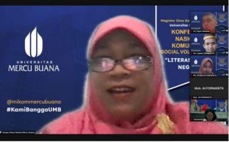 Gelar Webinar Literasi untuk Negeri, UMB Mendapat Apresiasi dari Senator Tamsil Linrung - JPNN.com