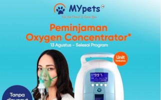 Mypets Group Beri Pinjaman Alat Oksigen Concentrator kepada Pasien Covid-19 - JPNN.com