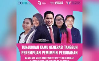 Erick Thohir Realisasikan Dukungan Pada Kepemimpinan Perempuan Muda Lewat #GirlsTakeover - JPNN.com