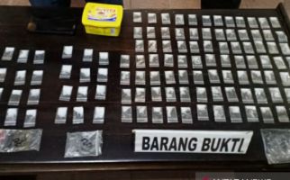 Polisi Tangkap Bandar Narkoba di Jakarta Utara, Barang Buktinya Banyak Banget - JPNN.com
