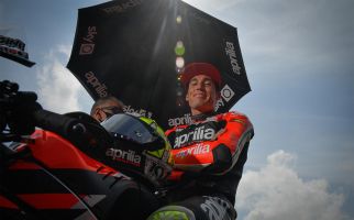 MotoGP Amerika 2023: Gagal Naik Podium Sprint Race, Aleix Espargaro Tetap Bangga - JPNN.com
