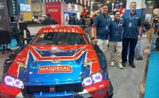 IMX 2024, Maxdecal Pamer Mobil Cipung dan Godzilla Serta Rilis Kaca Film Baru - JPNN.com